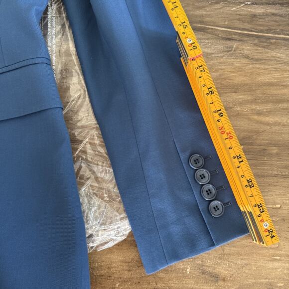 Burberry Claudete Tailored Blazer Jacket Muted Navy US8/ EU42 RT$2350 - Picture 7 of 13